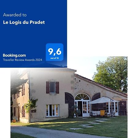 Bed and Breakfast Le Logis Du Pradet Moncrabeau Exteriér fotografie
